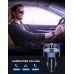 Bluetooth FM Transmitter for Car, Bluetooth Car Adapter MP3 Player FM Transmitter, Hands-Free Calling, Dual USB Ports (5V/2.4A & 1A), LED Screen, Support SD/TF Card USB Flash Drive