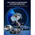 Bluetooth FM Transmitter for Car, Bluetooth Car Adapter MP3 Player FM Transmitter, Hands-Free Calling, Dual USB Ports (5V/2.4A & 1A), LED Screen, Support SD/TF Card USB Flash Drive